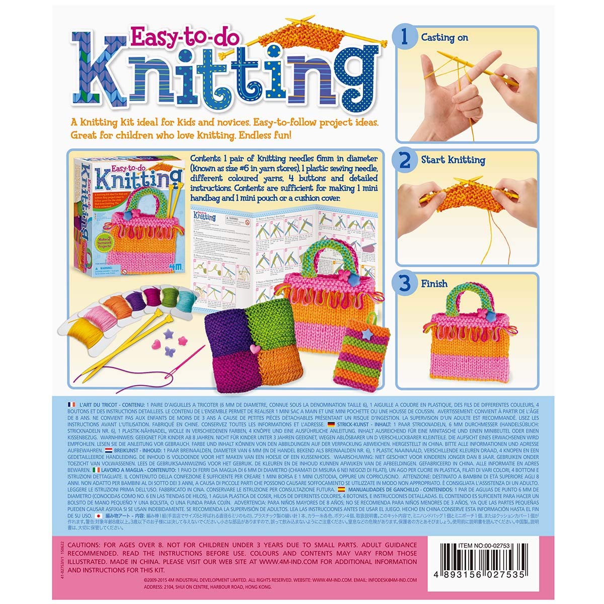 Buy 4M Knitting Art | Yallatoys.com