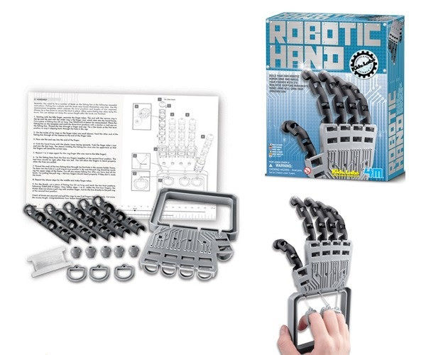 Buy 4M KidzLabs Robotic Hand DIY Mechanical Robot Science | Yallatoys.com