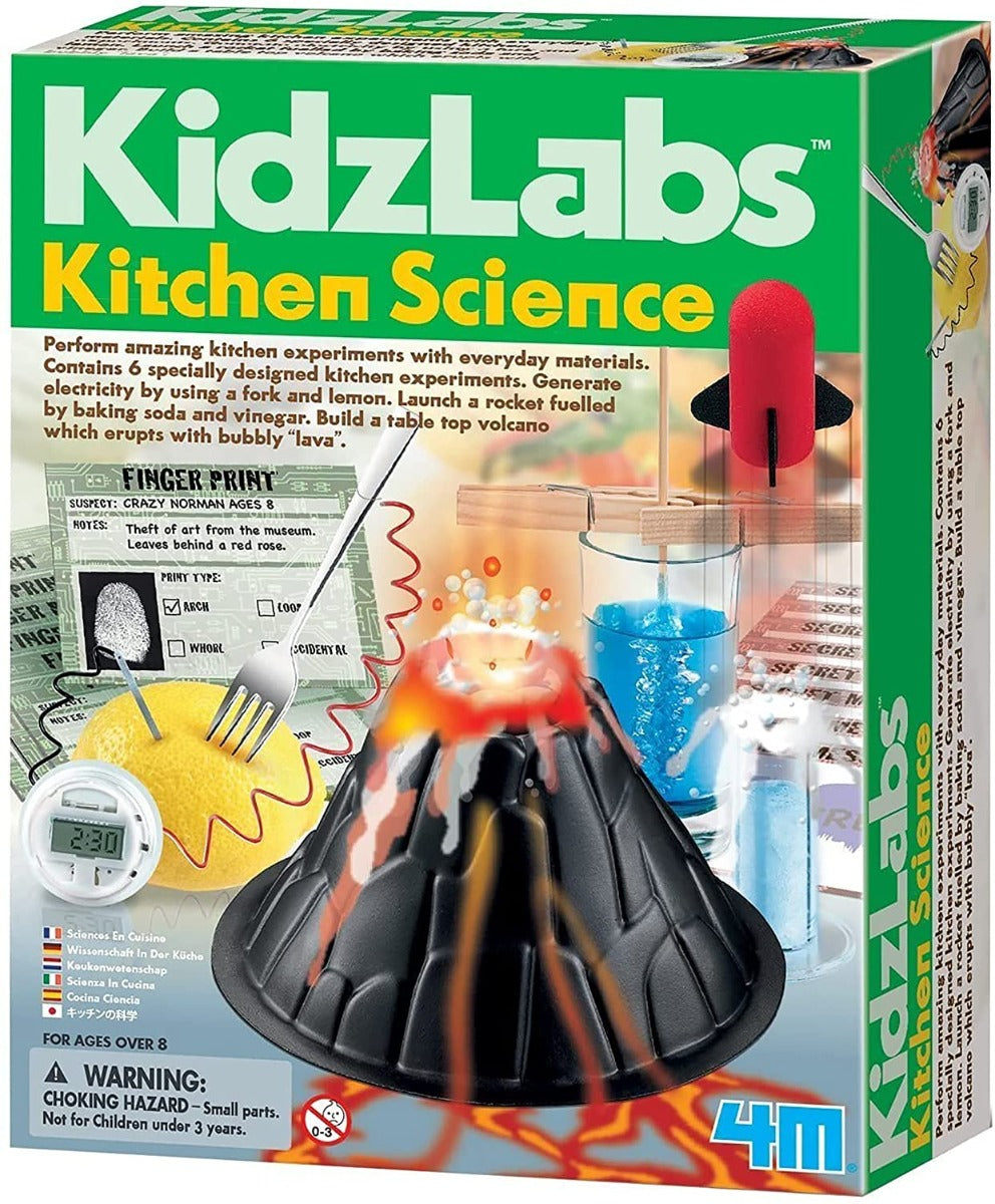 Buy 4M Kitchen Science Kit DIY Chemistry Experiment Lab Stem Toys | Yallatoys.com