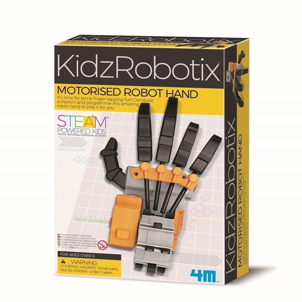Buy 4M Kidzrobotix Motorised Robot Hand Children Science Kit | Yallatoys.com