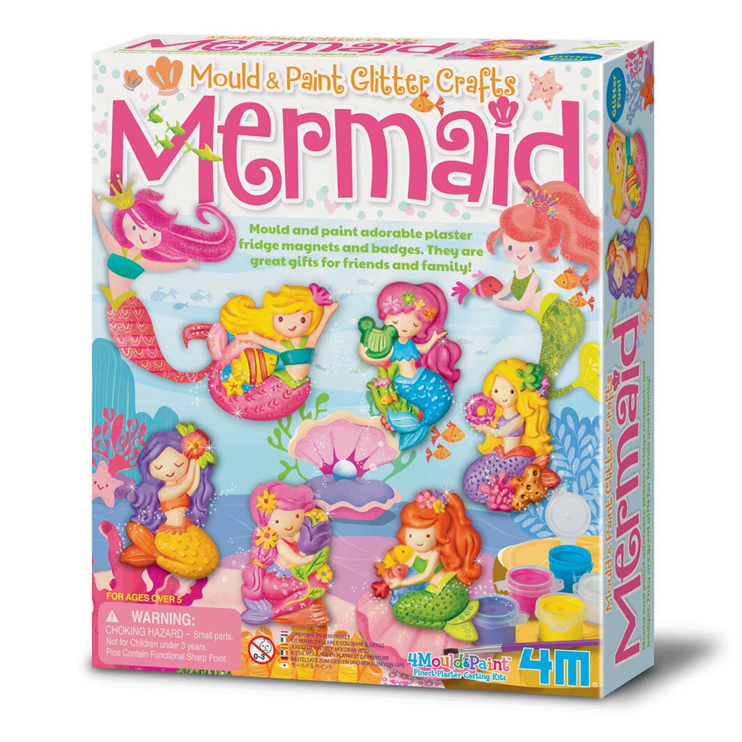 Buy 4M Mould & Paint Glitter Mermaid | Yallatoys.com