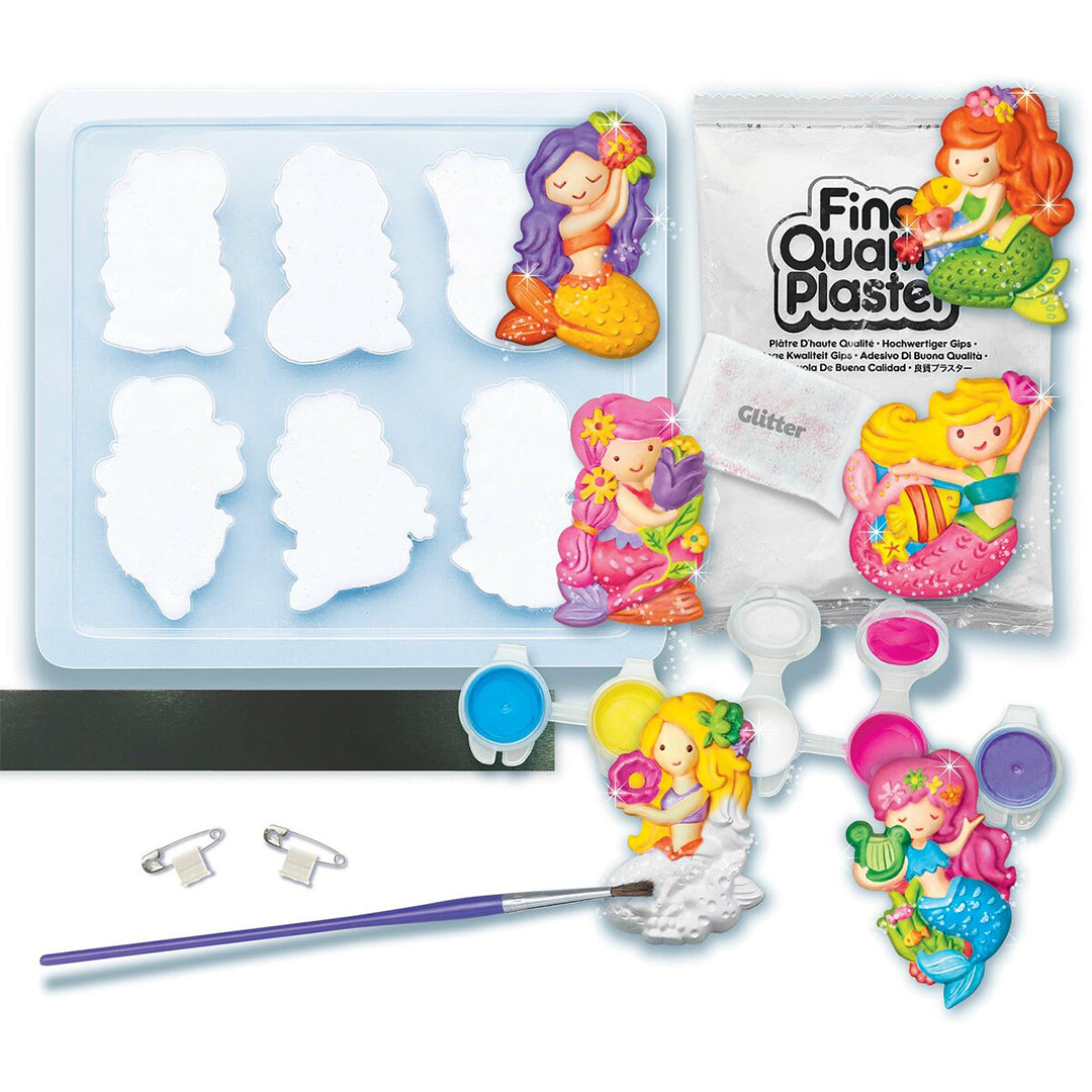 Buy 4M Mould & Paint Glitter Mermaid | Yallatoys.com