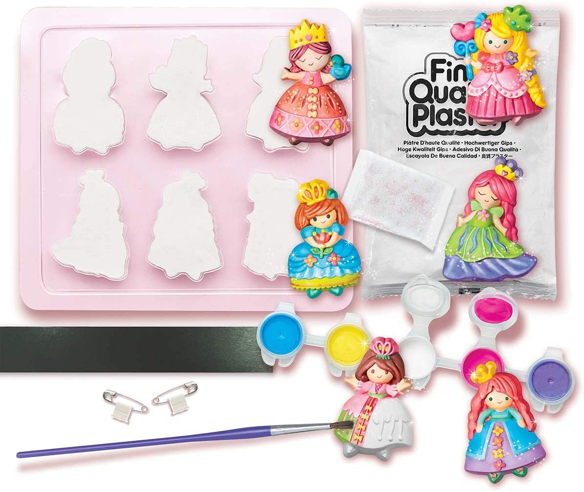 Buy 4M Glitter Princess Mould and Pain-Multi Coloured | Yallatoys.com