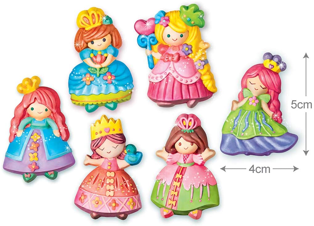 Buy 4M Glitter Princess Mould and Pain-Multi Coloured | Yallatoys.com