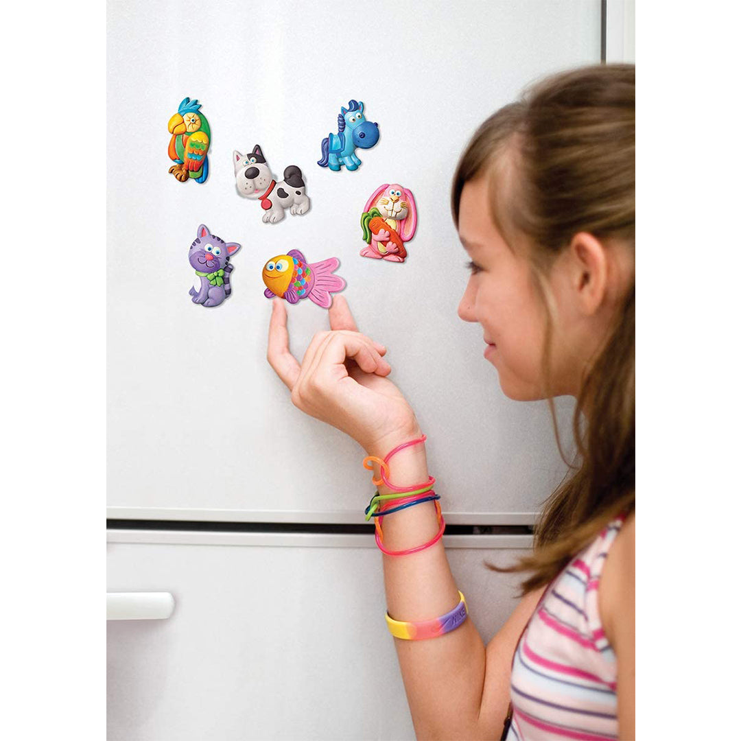 Buy 4M Mould & Paint Cute Pets from 4Mould & Paint Finest Plaster Casting Kits Mould and Paint Adorable Plaster Fridge Magnets and Pins | Yallatoys.com