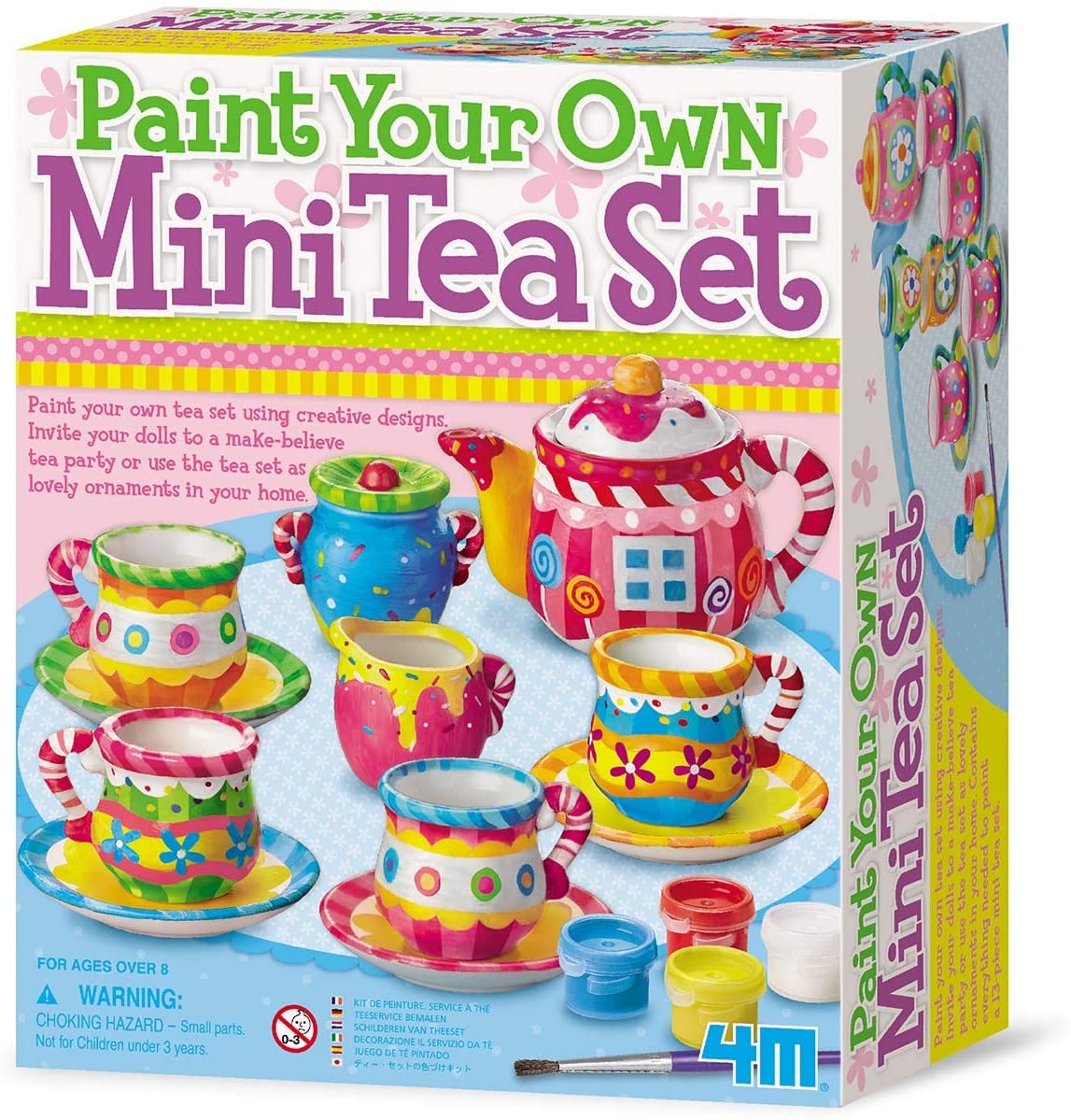 Buy 4M Tea Set Painting Kit 48604541 | Yallatoys.com