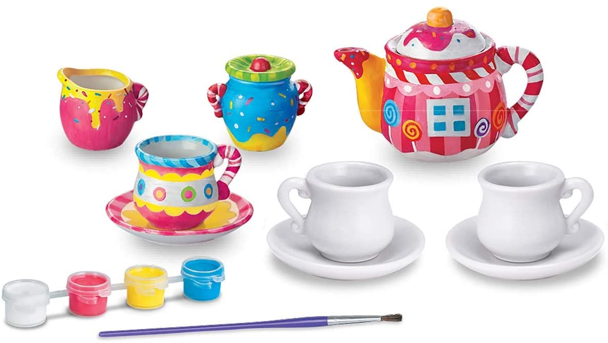 Buy 4M Tea Set Painting Kit 48604541 | Yallatoys.com