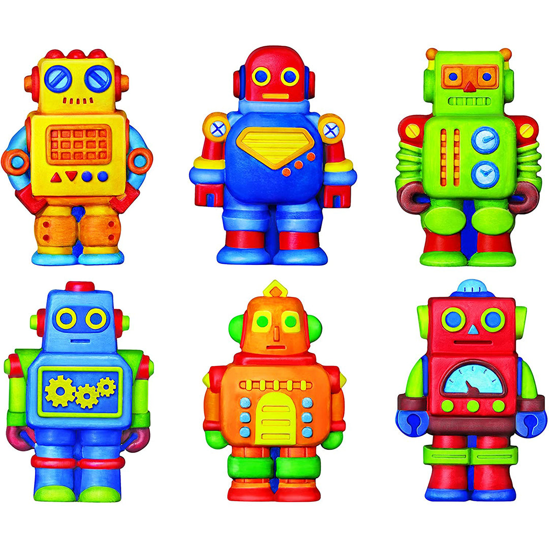 Buy 4M Mould & Paint Robots | Yallatoys.com