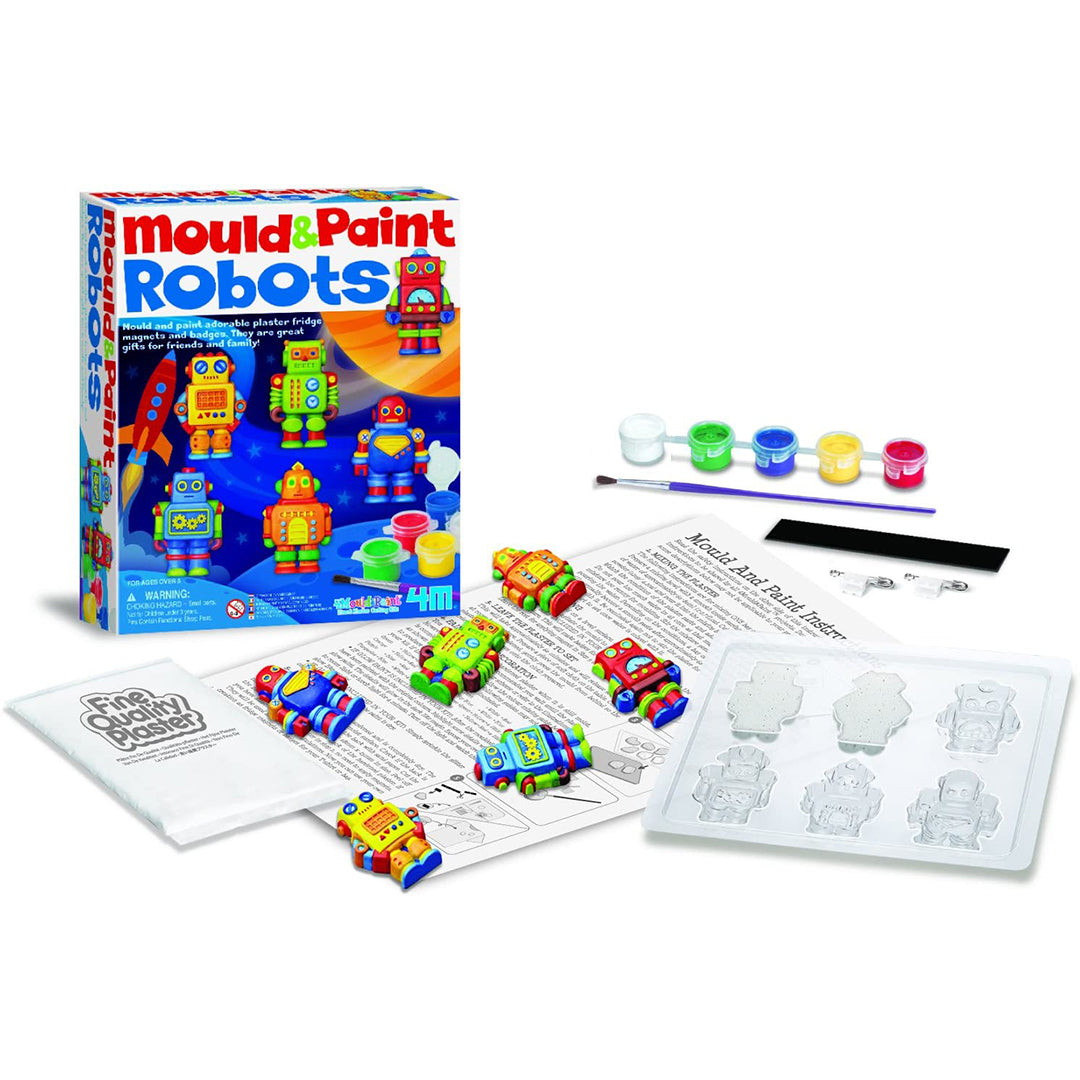 Buy 4M Mould & Paint Robots | Yallatoys.com