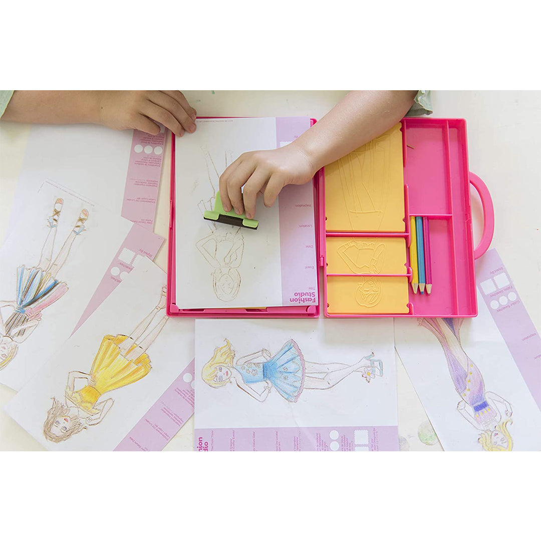 Buy 4M My Design Portfolio Fashion Studio Playset Multi-Colour | Yallatoys.com