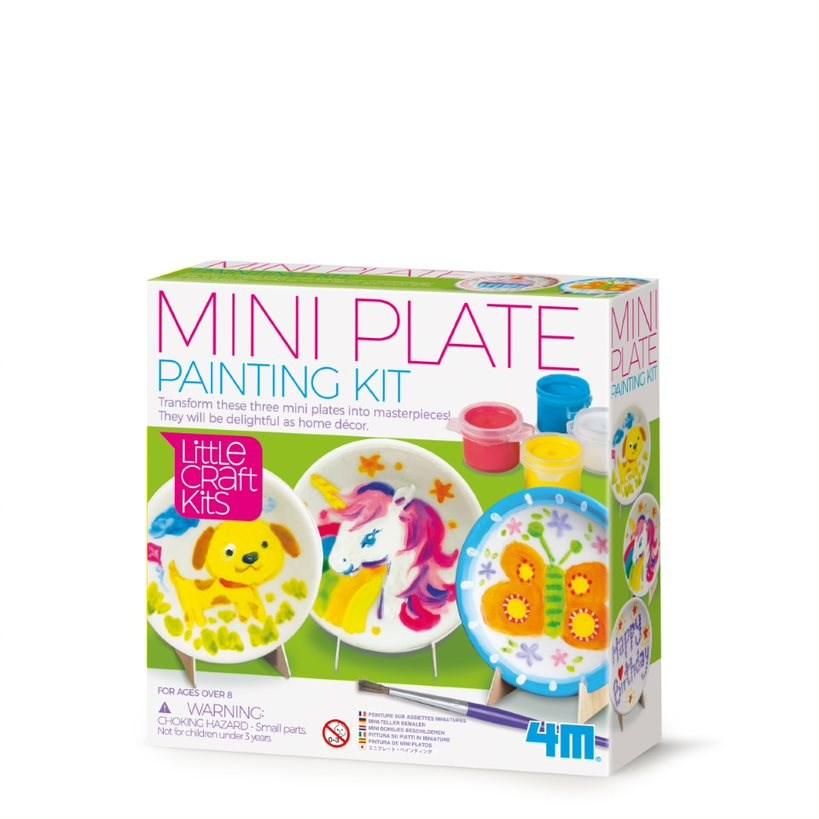 Buy 4M Little Craft / Mini Plate Painting Kit | Yallatoys.com