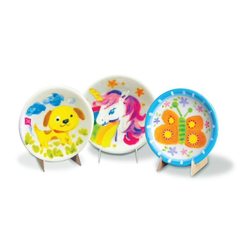 Buy 4M Little Craft / Mini Plate Painting Kit | Yallatoys.com