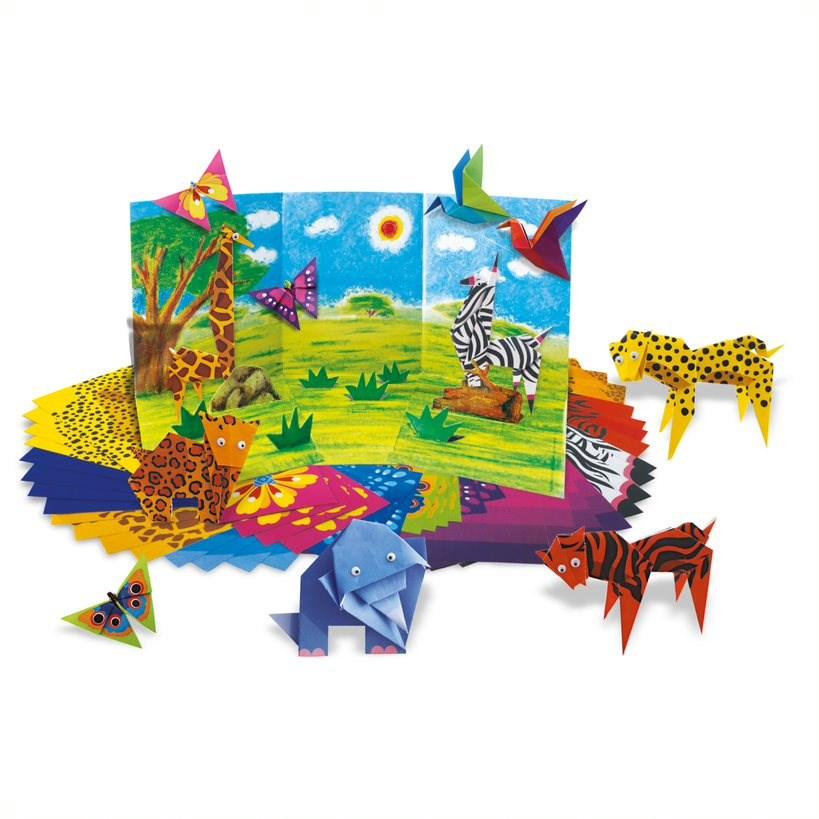 Buy 4M Little Craft / Origami Zoo Animals | Yallatoys.com