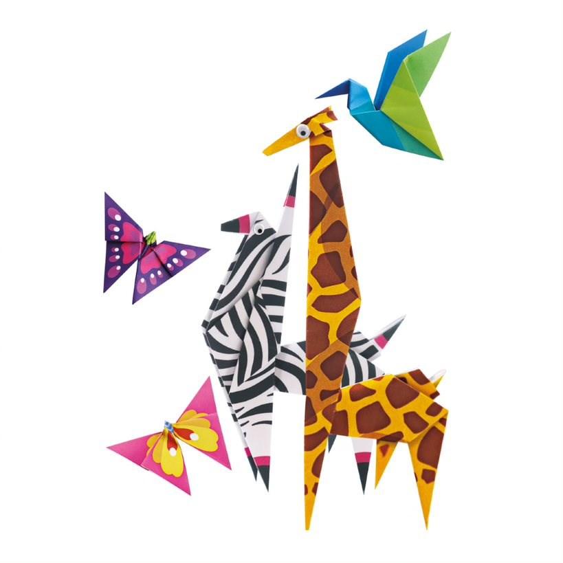 Buy 4M Little Craft / Origami Zoo Animals | Yallatoys.com
