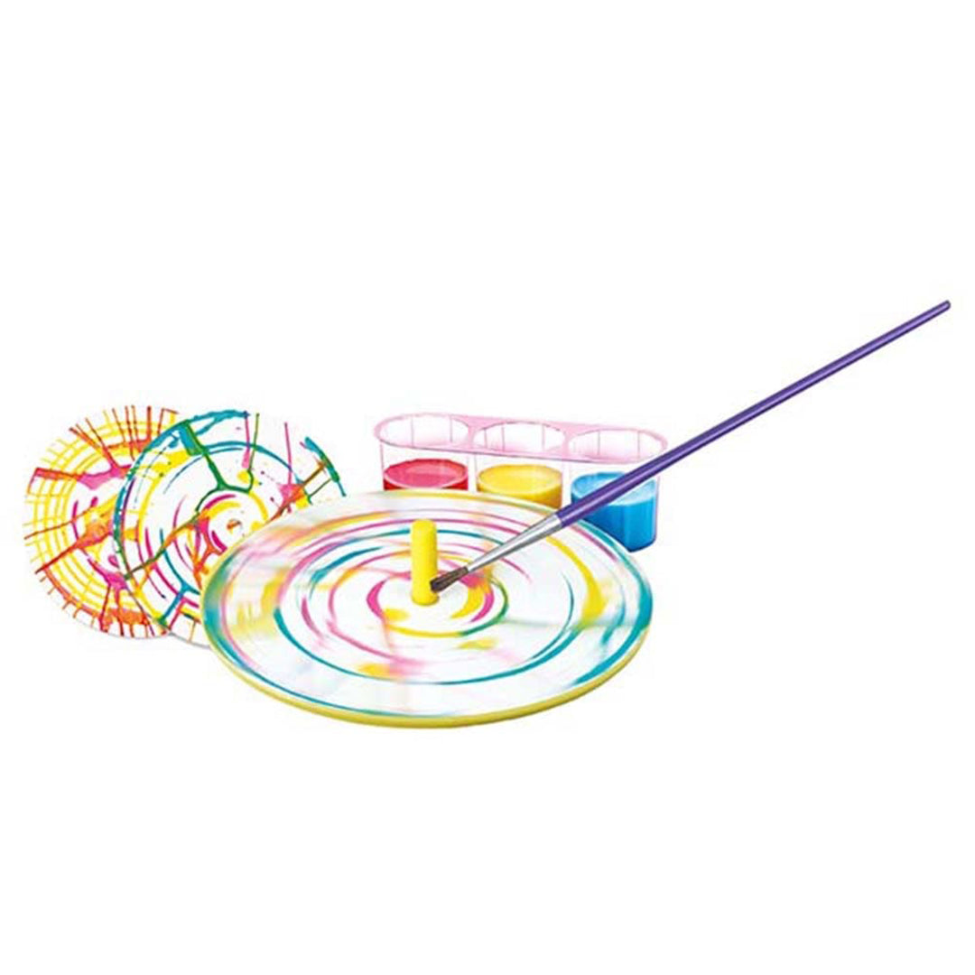 Buy 4M Little Craft Spin Art Fun Creation Multi Colour | Yallatoys.com