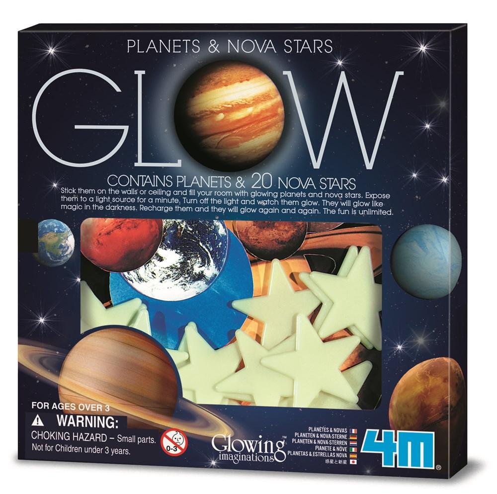 Buy 4M Glow in The Dark Planets and Nova Stars | Yallatoys.com