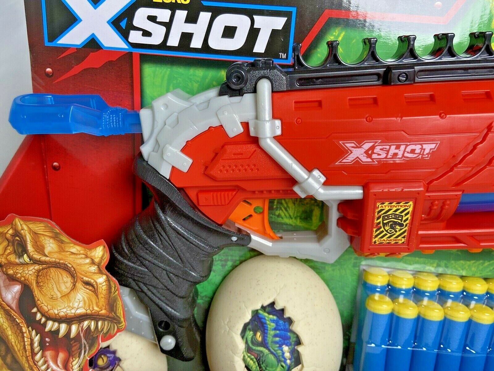 Buy X-Shot Dino Attack Hunter 2 Medium Egg,2 Small Egg,16 Darts | Yallatoys.com