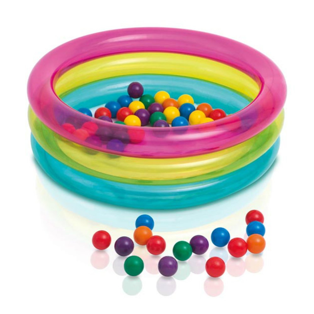 Buy Intex Classic 3-Ring Baby Ball Pit | Yallatoys.com