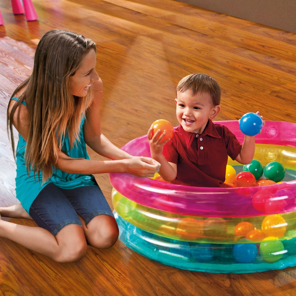 Buy Intex Classic 3-Ring Baby Ball Pit | Yallatoys.com