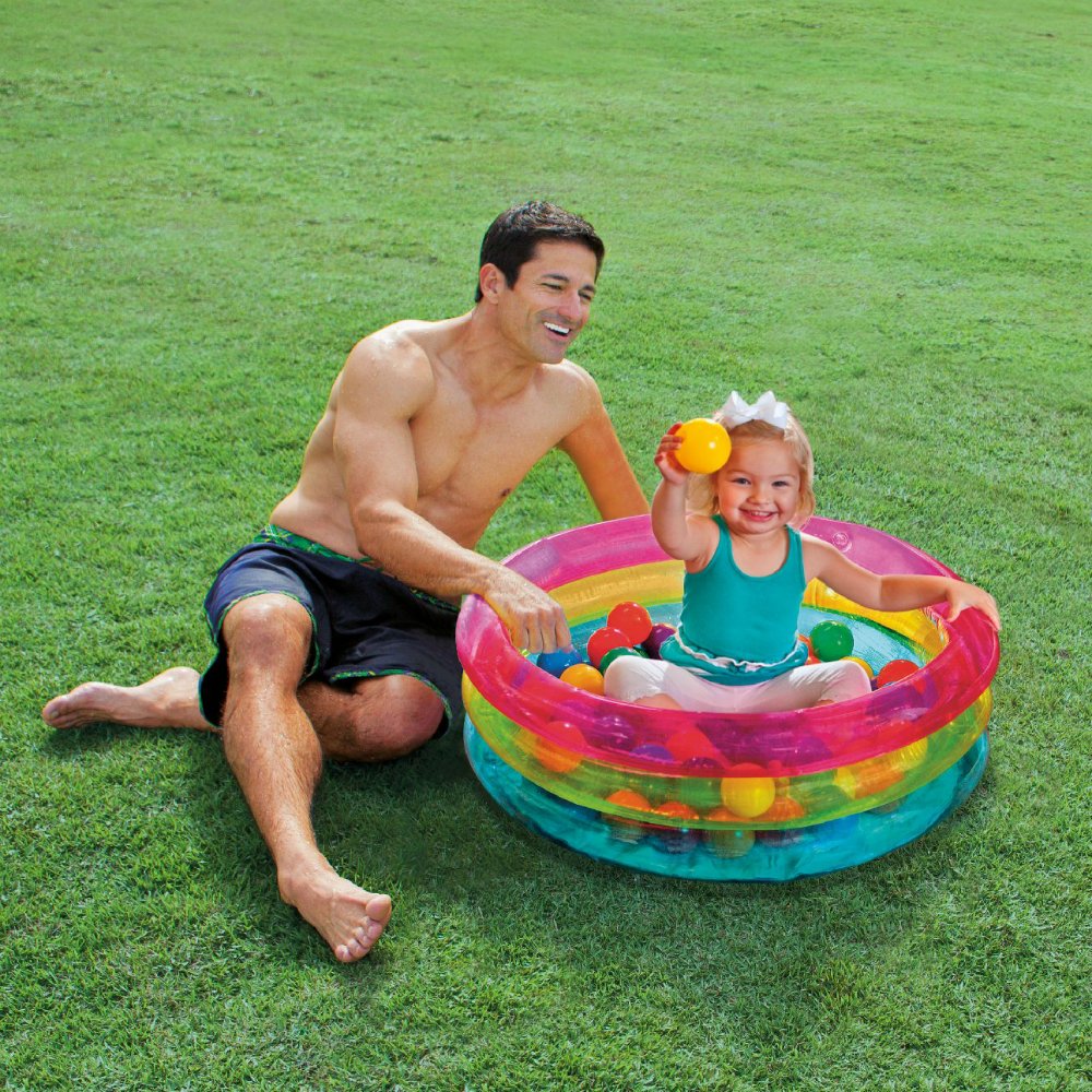 Buy Intex Classic 3-Ring Baby Ball Pit | Yallatoys.com