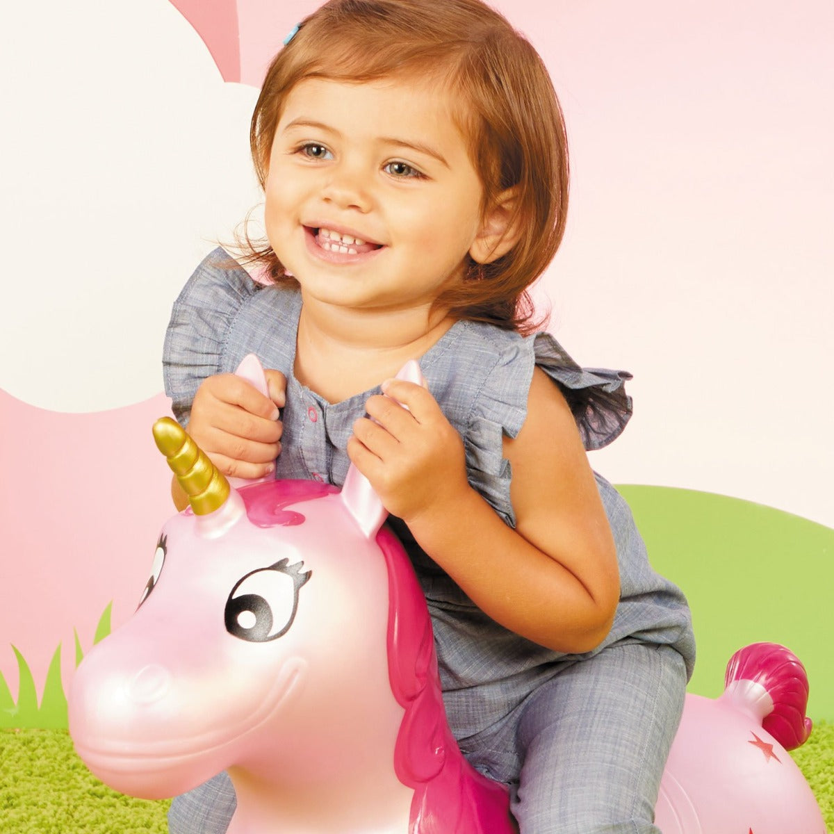 Buy Little Tikes Unicorn Animal Hopper Inflatable Bouncing Jumping Toy | Yallatoys.com
