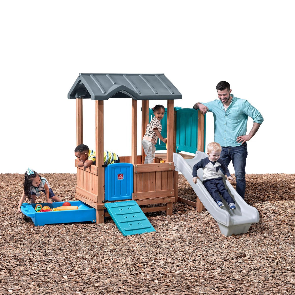 Buy Step2 Woodland Adventure Playhouse & Slide | Yallatoys.com