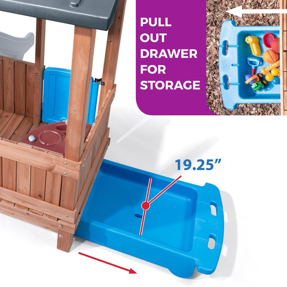 Buy Step2 Woodland Adventure Playhouse & Slide | Yallatoys.com