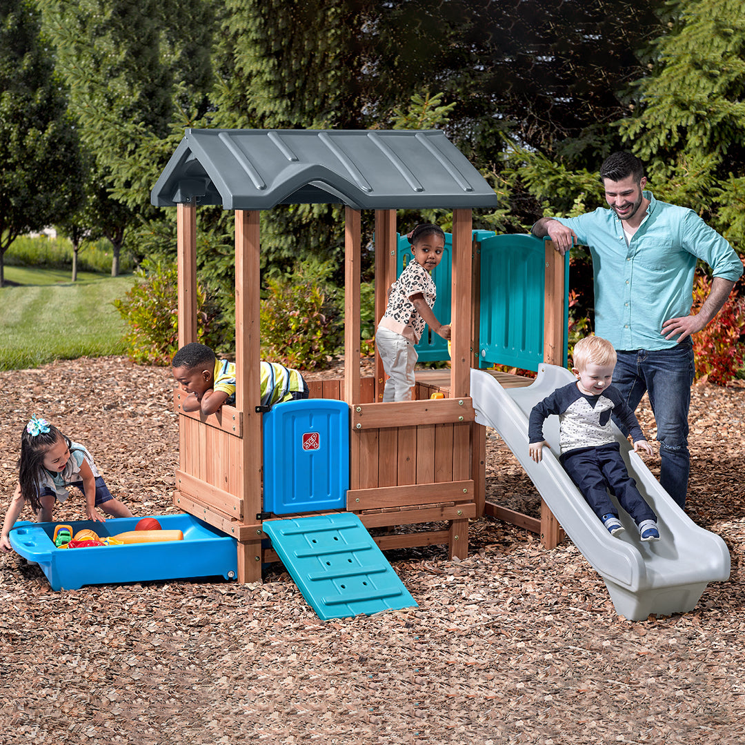 Buy Step2 Woodland Adventure Playhouse & Slide | Yallatoys.com