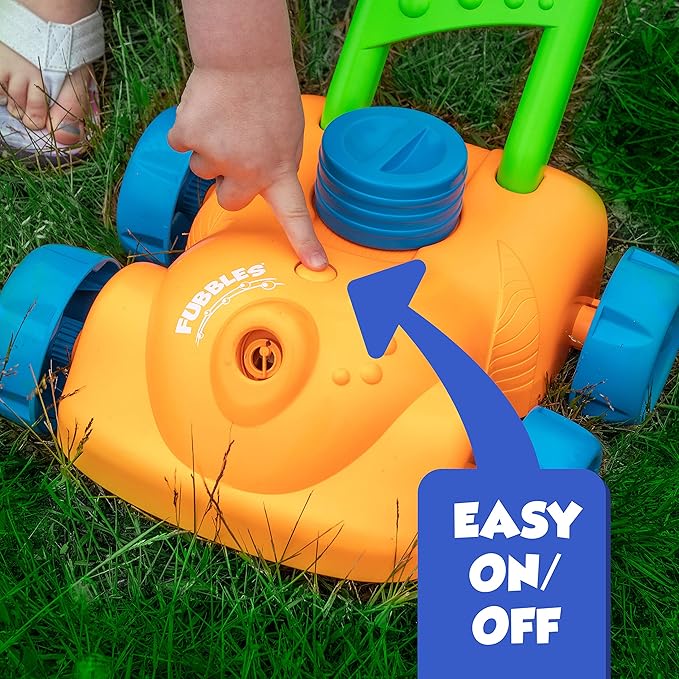 Buy Fubbles Little kids fubbles no spill bubble lawn mower | Yallatoys.com