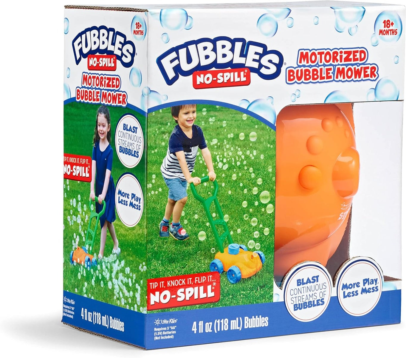 Buy Fubbles Little kids fubbles no spill bubble lawn mower | Yallatoys.com
