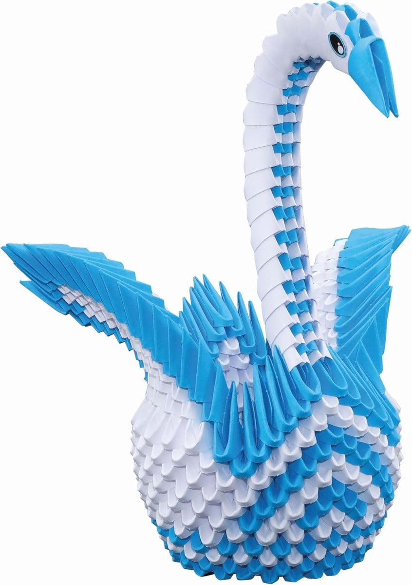496pc 3D Swan Origami Set