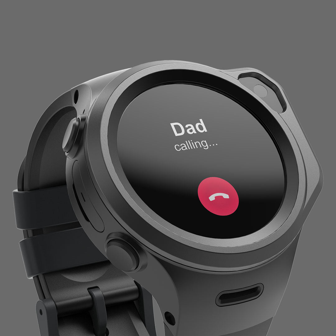 4G Music Smartwatch Phone Black