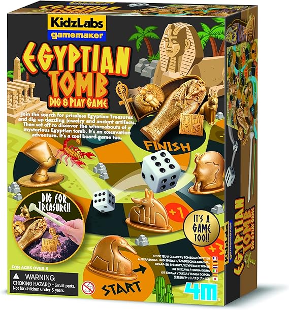 4M Egyptian Tomb Dig Game