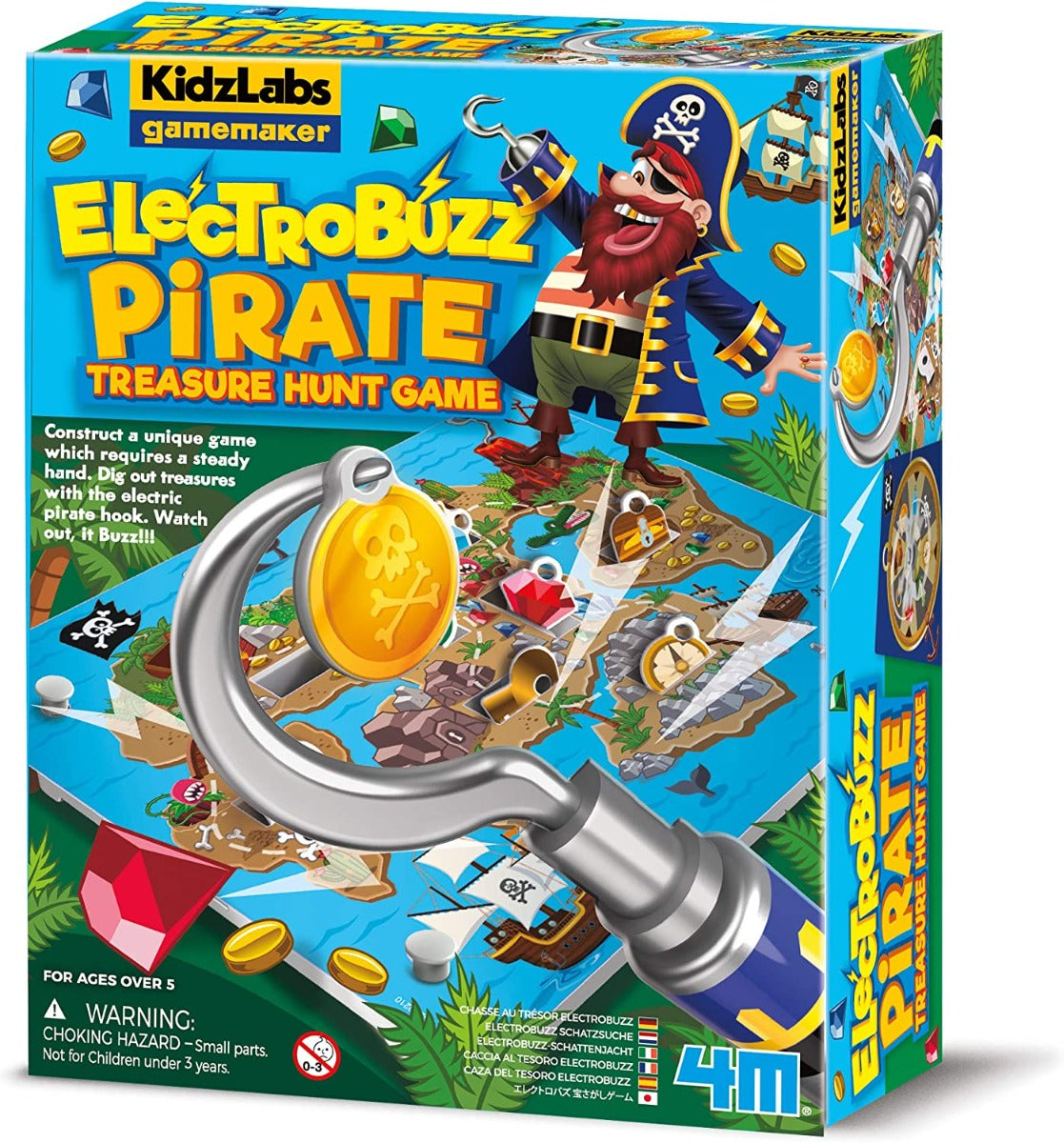 4M Electrobuzz Pirate Treasure Game