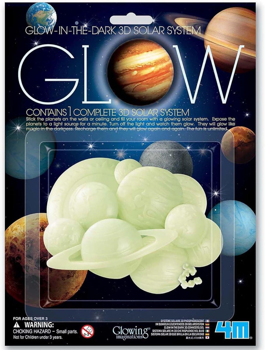 4M Glow 3D Solar System
