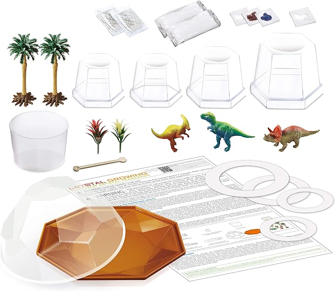 4M KidzLabs Crystal Dinosaur Terrarium