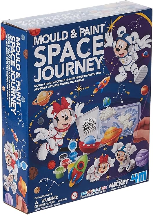 4M Mickey Space Journey Mould and Paint Kit
