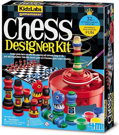 4M Motorised Spin Art Chess