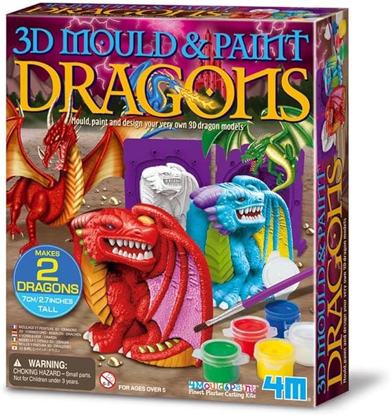 4M Mould Paint Dragon Box