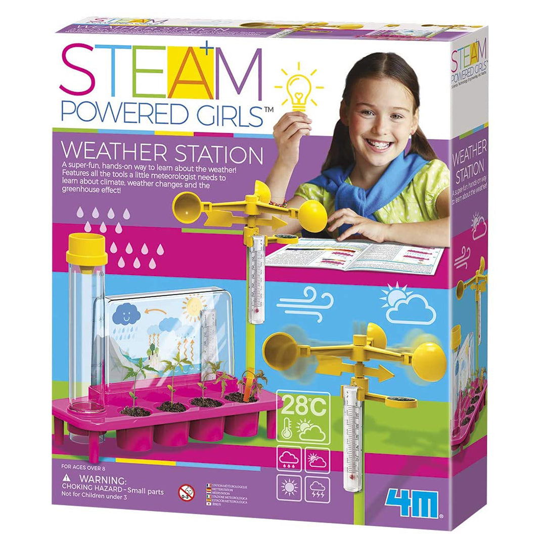 4M STEAM Powered Girls Weather Station