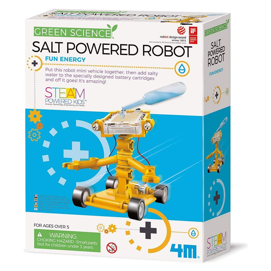 4M Salt Water Powered Robot