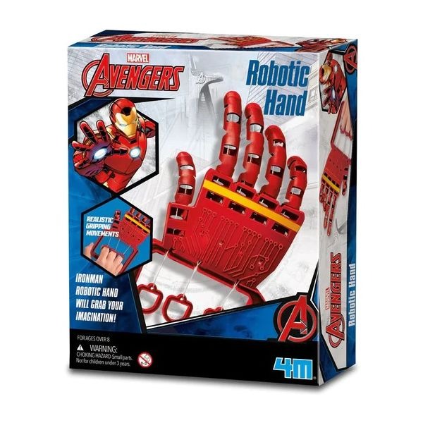 4M robotic Iron Man hands