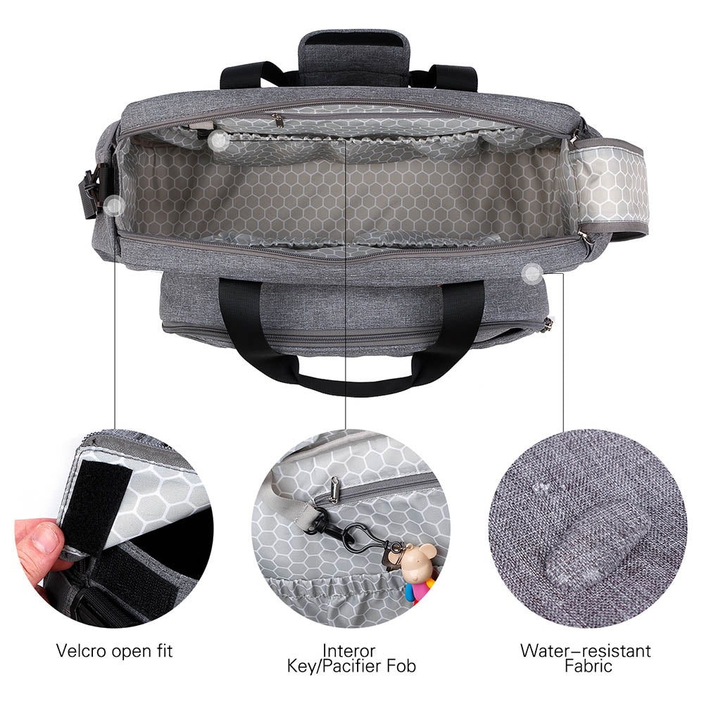 Little Story  Bed In A Bag Quilted Grey Little Story Yallatoys