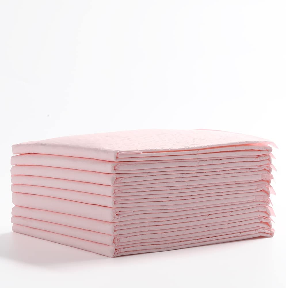 Little Story  Disposable Diaper Changing Mats Pack Of 100Pcs Pink Little Story Yallatoys