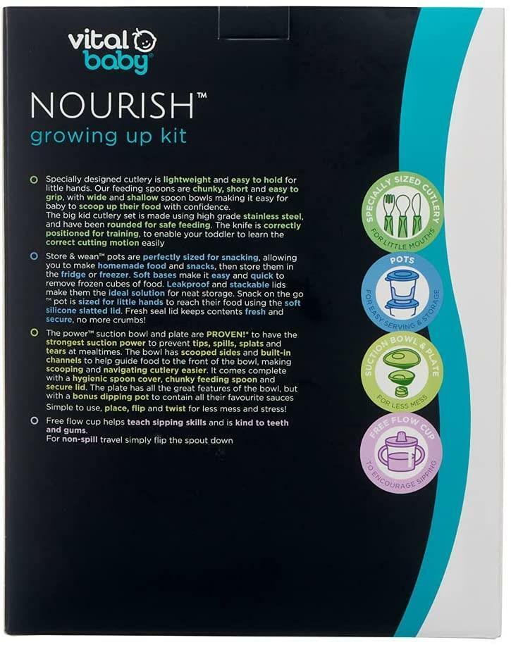 Vital Baby  Nourish Growing Up Kit Fizz 9 Months+ Vital Baby Yallatoys