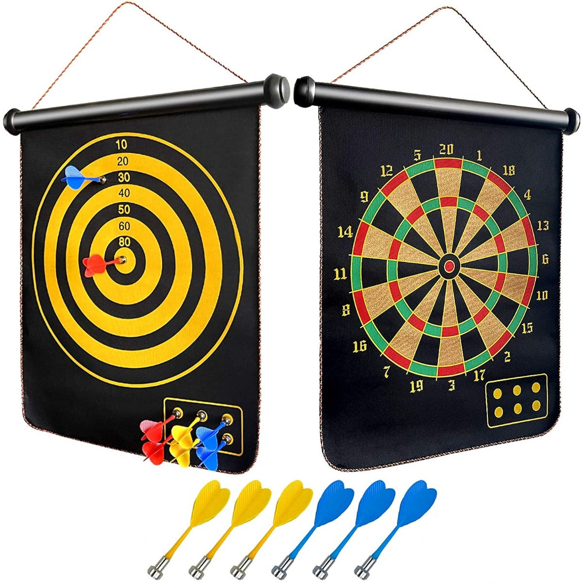 Buy Semoo Magnetic Dart Board Game Double Sided | Yallatoys.com