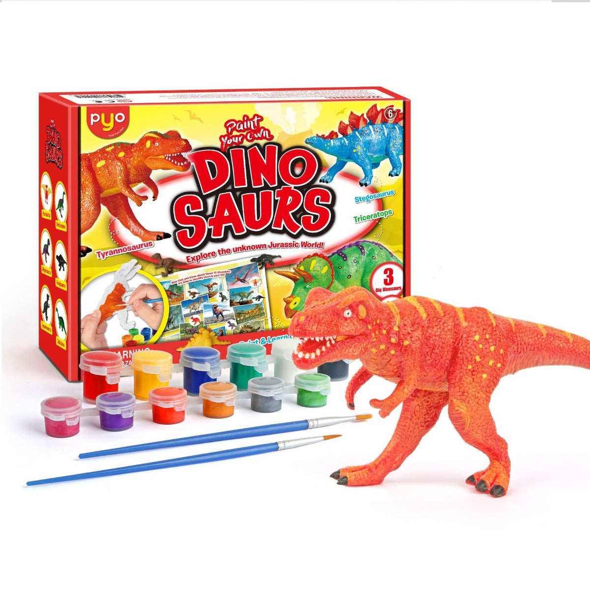 Buy Kids Paint Your Own Dinosaurs | Yallatoys.com