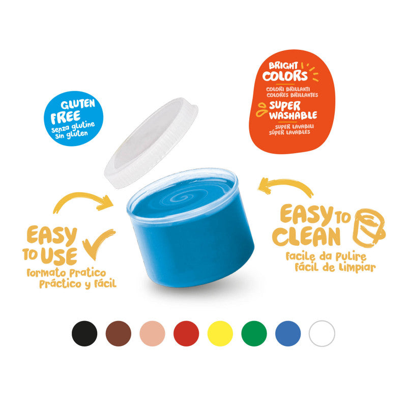 4 Piece Finger Paint Set