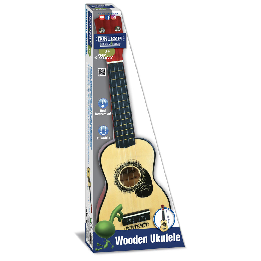 4 String Wooden Toy Ukulele