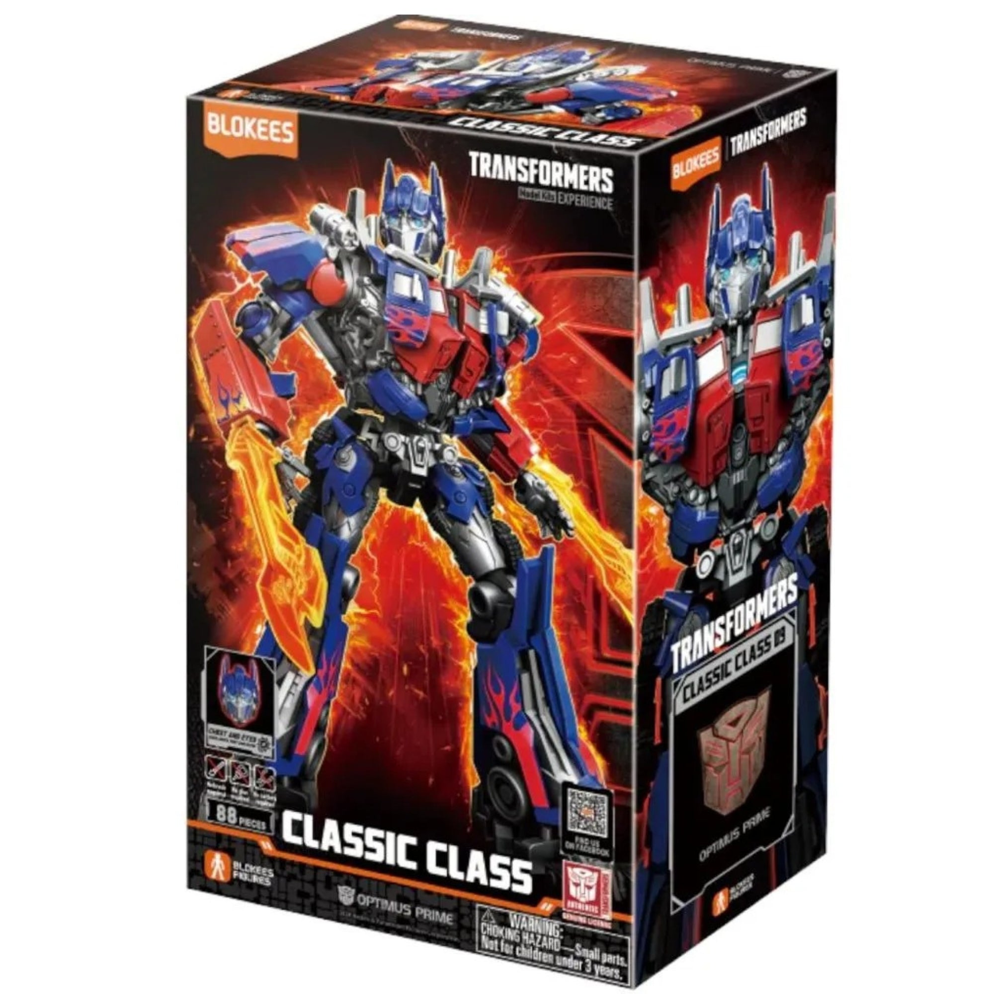 Blokees Transformers Classic Class 09 Optimus Prime Action Figure Model Kit Blokees Yallatoys